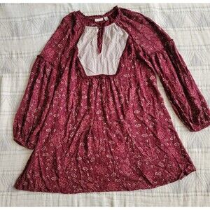 Hinge Women’s Flowy Mini Dress — Size M (8-10) • NWT • Elegant & Lightweight‎